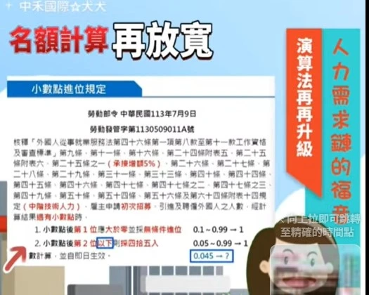 名額計算再放寬