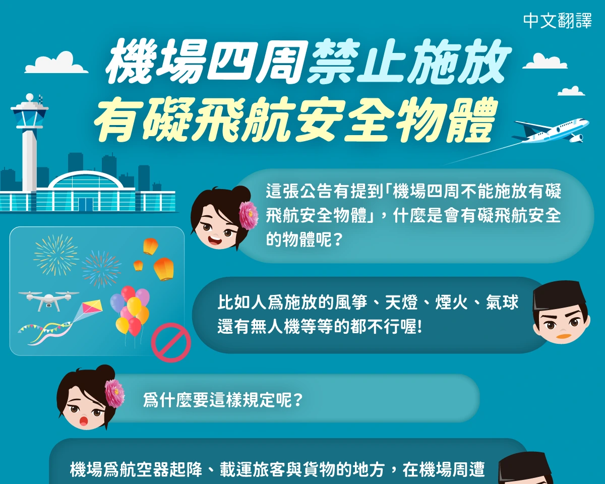 1141217 機場四周禁止施放有礙飛航安全物體