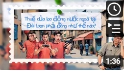 Thuế của lao động nước ngoài tại Đài Loan phải đóng như thế nào?移工在台稅金怎麼繳