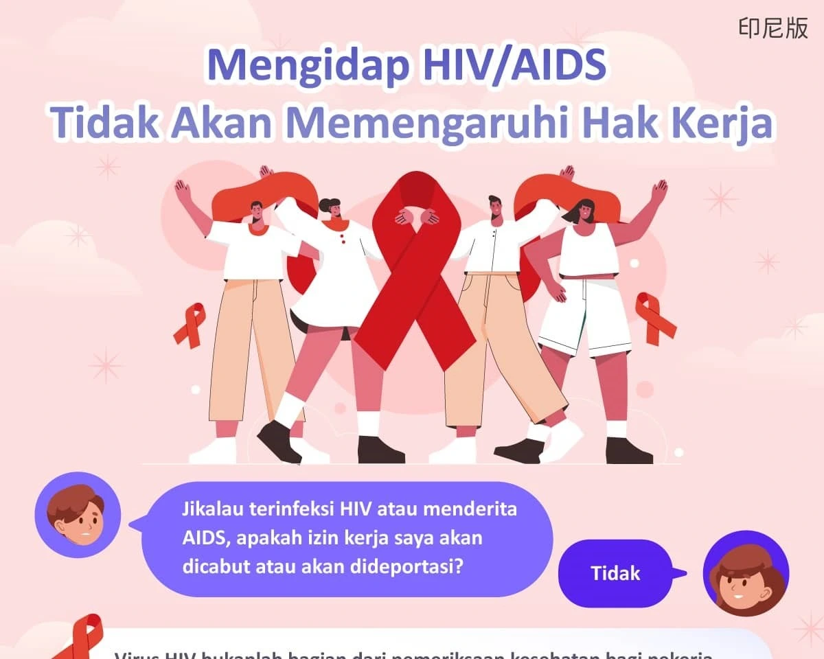 1150410 罹患愛滋病不會影響工作權益
