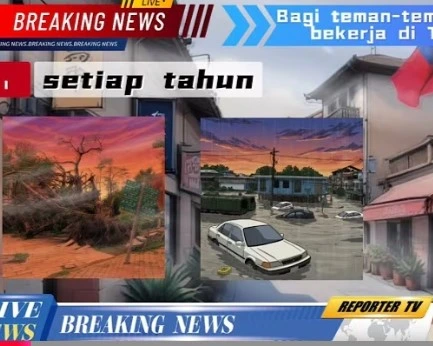 Waspadai peringatan cuaca天氣預報要注意